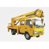 China Truck Mounted Lift 9.7m , 2 Ton Truck Mounted Aerial Lift factory