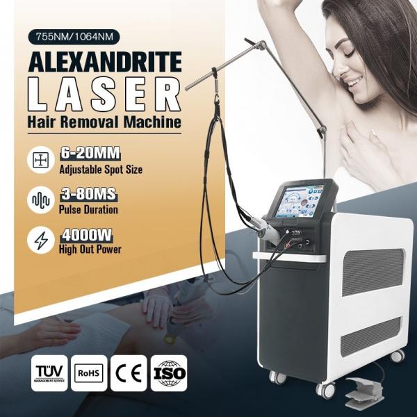 Quality 3 In 1 Alex Laser Hair Removal Machine Alexandrite Laser Nd Yag 755nm 1064nm for sale