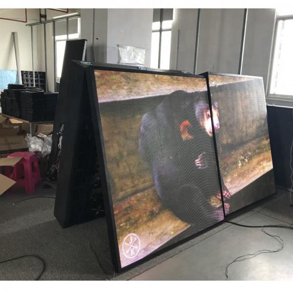 Quality Meanwell Power LED Video Display Screen For Outside 6000mcd High Brightness for sale