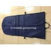 Quality Tri-foldable Suit Garment Bag navy non woven and polyester with shoe pocket for sale