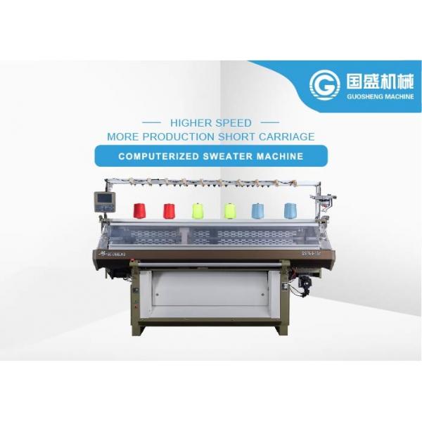 Quality Computerized 10 Gauge Sweater Flat Knitting Machine for sale