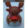 China ATBC-PVC Christmas Bath Duck Toys Set / Reindeer Rubber Duck With 3 Baby factory