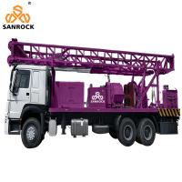 China Truck Mounted Water Well Drilling Rig Equipment Hydraulic Water Well Drilling Machine for sale
