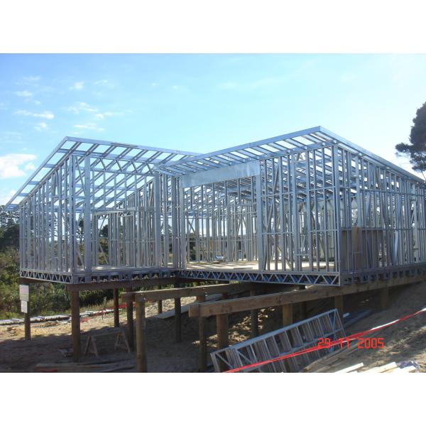 Quality European Quality 2story Luxury Prefab Lightweight Steel Frame Houses for sale