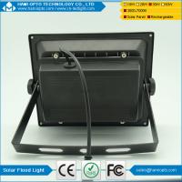 China High Llumen IP65 outdoor waterproof 30W solar floodlight with remote control CE and RoHS factory