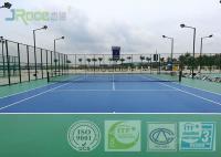 China Outdoor Rubber Sports Flooring , Tennis Court Flooring Material Wear Resistance factory