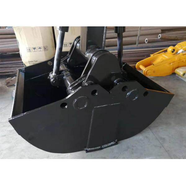 Quality Strong Hydraulic Clamshell Bucket For Excavator , Wheel Excavator Backhoe Clam Bucket for sale