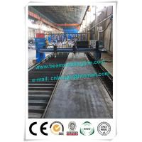 China Light H Beam Production Line , Steel Conatruction H Beam Welding Line for sale