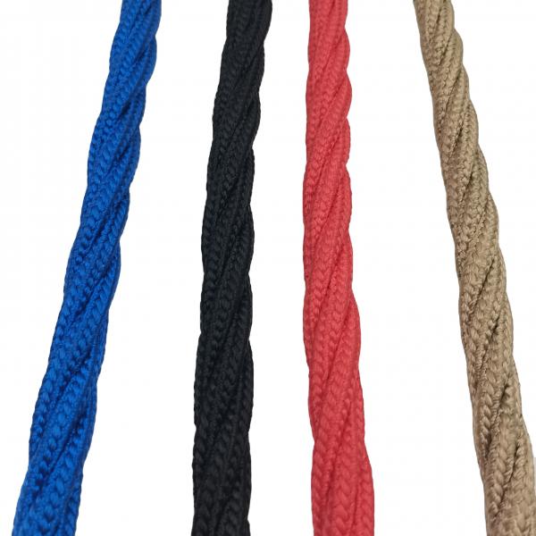 Quality 4 Strand 16mm Combination Rope Polyester Playground With Wire Core for sale