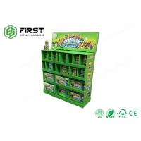 China Recyclable POP Carton Stand Customized Printing Cardboard Floor Display Stand factory