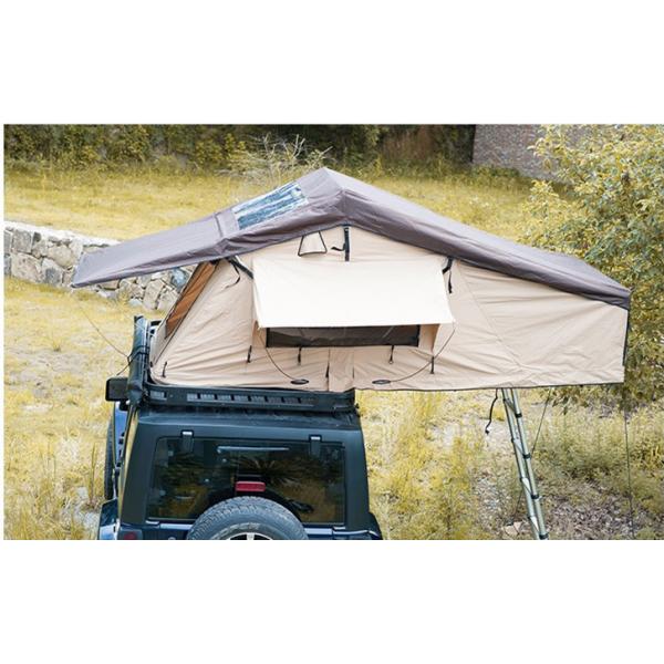 Quality Overland Outside Camping 4x4 Roof Top Tent With Aluminum Telescopic Ladder for sale