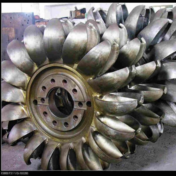 Quality 100kW-200kW S Type Kaplan Turbine Micro Hydro Power Fixed Runner Blade for sale