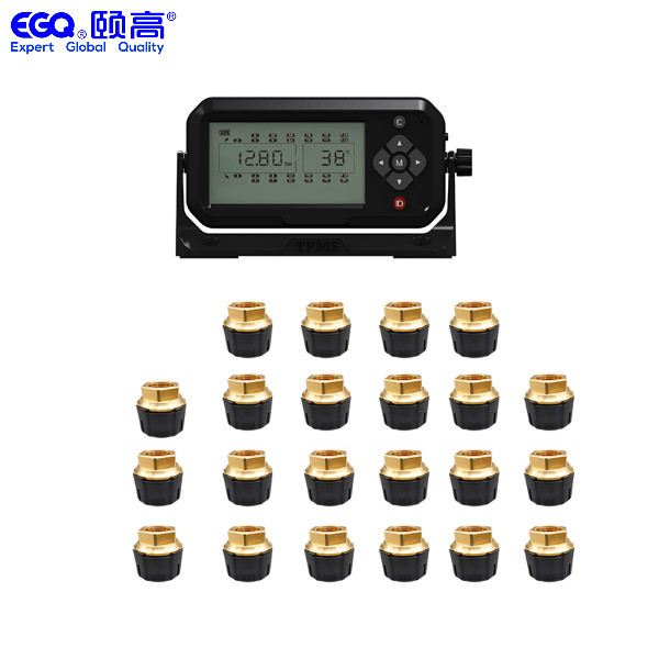 Quality USB Charging 22 Tires OTR Sensors Tire Pressure Control System for sale
