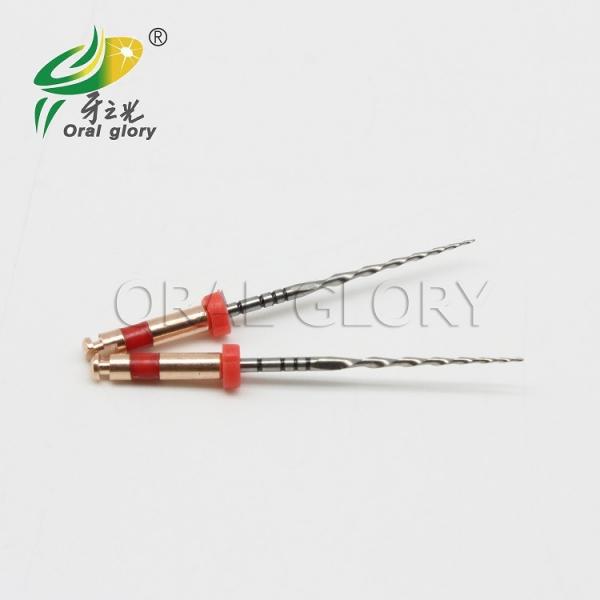 Quality High Efficiency Endo Rotary Files , Gold Wave Endodontic Root Canal Files for sale