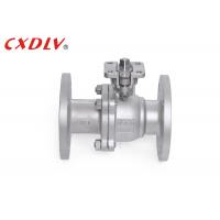Quality PN16 High Mounting Pad 2PC Full Port Ball Valve DN50 CF8 Floating Valve for sale