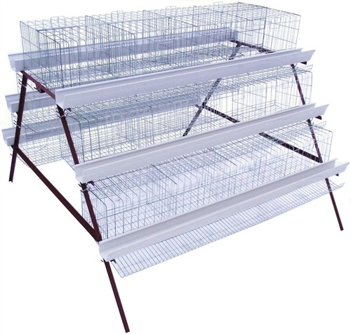 Quality Q235 Layer Chicken Battery Cages Chicken Feeder for Poultry Farms for sale