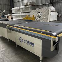 Quality High Speed Computerized Automatic Flipping Mattress Tape Edge Machine 50-500mm for sale