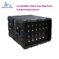Quality Full Band Convoy Bomb Jammer 20 - 6000MHz Vehicle Type High Power 720w for sale