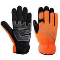 Quality Shock Absorption General Handling Gloves Dexterity Level 5 Mechanic Safety for sale