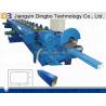 China Hydraulic Cutting Gutter Downspout Machine With Elbow 8-12 M / Min Forming Speed factory