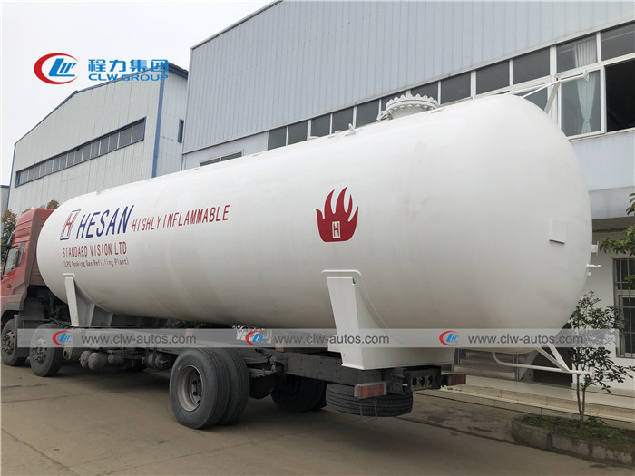 China 60cbm LPG Storage Tank Liquid Propane Ammonia Butane Gas Bullet Tank for Gas Station factory