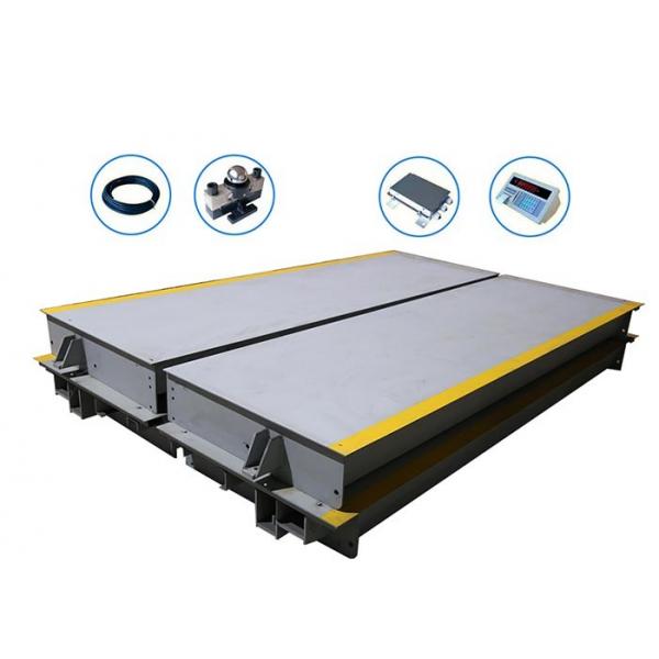 Quality 12MM Digital Truck Scales , 100T Heavy Duty Truck Scales for sale