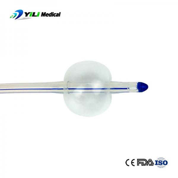 Quality Transparent Silicone Foley Catheter Harmless With 5-30ml Balloon for sale