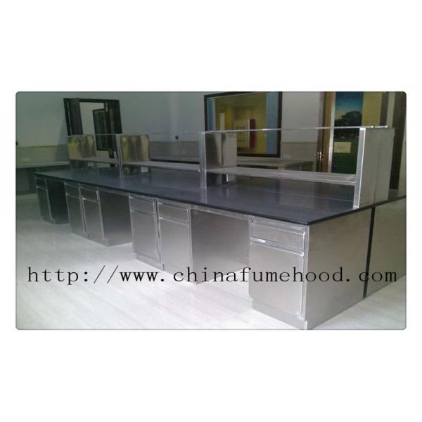 Quality General L3000mm Stainless Steel Casework Stainless Steel Lab Furniture Surface for sale