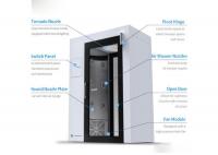 China Small Size Air Shower Clean Room For Industries With Single Chip Microcontroller factory