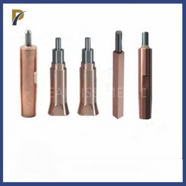 Quality WCu30 Tungsten Copper Alloy Sealing Welded Electrodes Copper Tungsten Rod for sale