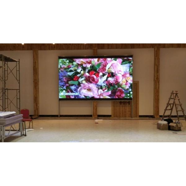 Quality 576*960mm Indoor P3 Led Screen Cabinets 180W/ Sqm High Resolution OEM for sale