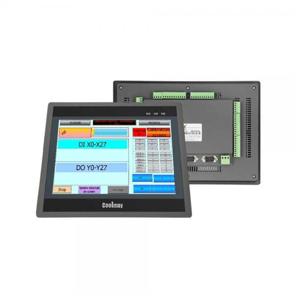 Quality 10 Inch Integrated HMI PLC 60K Color Resistive Small PLC With Display for sale