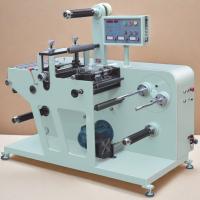China FULL ROTARY BLANK LABEL DIE CUTTING MACHINE WITH SLITTER TURRET REWINDING BLANK ADHESIVE LABEL MATERIAL LAMINATING factory