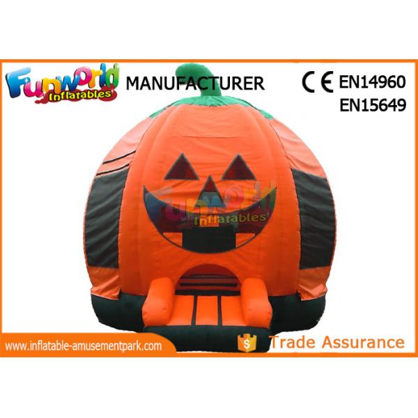 Quality Mini Inflatable pumpkin bounce house For Public / Festival Activity for sale