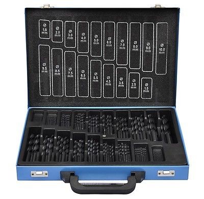Quality Multipurpose 170pcs High Speed Drill Bits Kit For Metal Steel Drilling Holes for sale