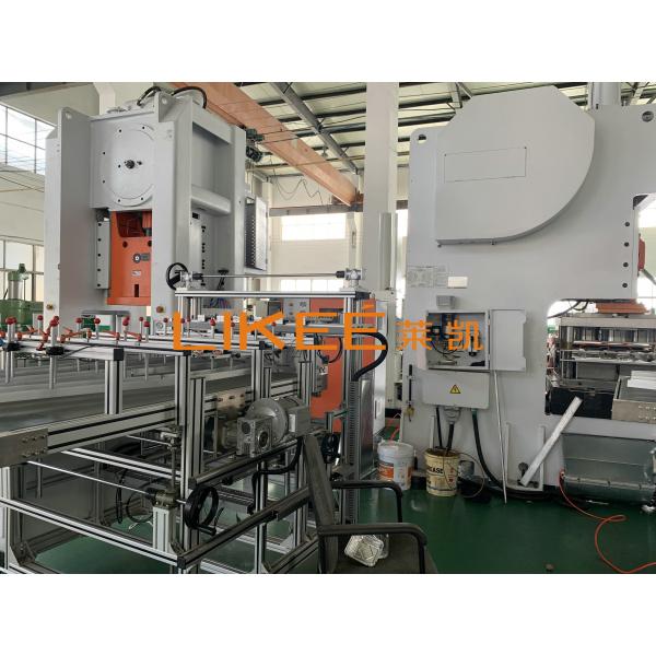 Quality 130Ton Aluminium Foil Container Manufacturing Machine 5 Ways 6 Caivities for sale