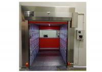 China PVC Fast Rolling Door Air Shower Clean Room With White / Red Blue Color factory