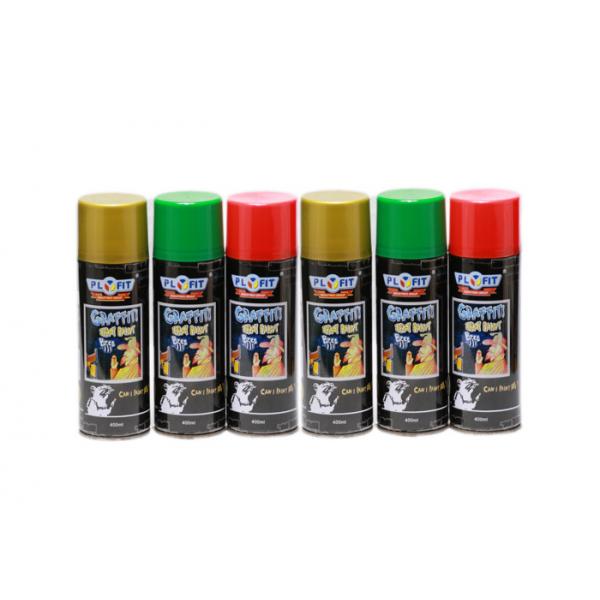 Quality Alcoholic Based Graffiti Art Colorful Spray Paint 400ml Liquid Coating State for sale