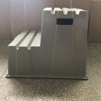 China Two Steps Grey Anti-slip Plastic Step Stool For High Place Reach factory