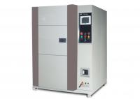 China Thermal Shock Chamber , Thermal Shock Test Equipment Air Cool For High Polymer Material factory