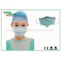 Quality Three Layers Disposable Use Approved EN14683 Surgical Face Mask With Earloop By for sale