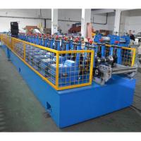 China Quench 15KW Roll Forming Line , Upright Racking Shelves Steel Forming Machine factory
