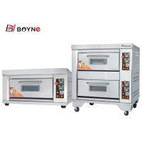 China Deck Gas Oven 1 Deck 1 Trays Bakery Oven Temperature Controlled For Commercial Kitchen factory