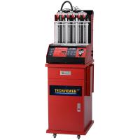 China 6 Injectors Fuel Injector Tester And Cleaner With Built In Ultrasonic Bath 110v 220v factory