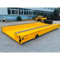 Quality Yellow AGV Transfer Cart High Running Accuracy For Factory Automation for sale
