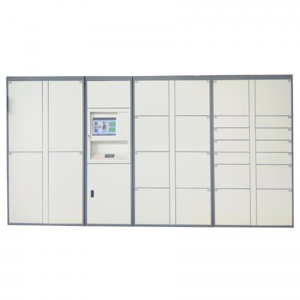 Quality Touch Screen Smart Laundry Locker For 24/7 Dry Clean Service With SMS Sending for sale