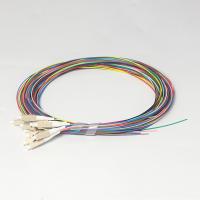 Quality OM3 LSZH 12 Color Fiber Optic Pigtail LC UPC Multimode 50/125 for sale