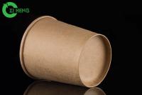 China Retain heat and vent moisture food grade kraft paper eco friendly 350ml soup cup factory