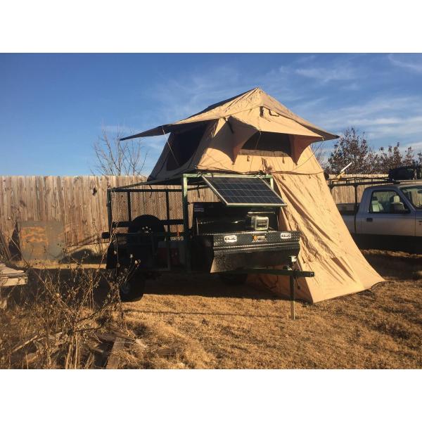 Quality Water Resistant 4x4 Roof Top Tent Easy Operate With Side Awning CE Certificated for sale