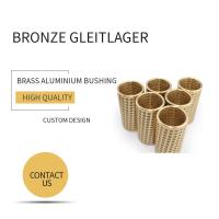 China FZ Ball Bearing Cage Bronze Gleitlager Brass Aluminum Bushing Stock Size Available factory